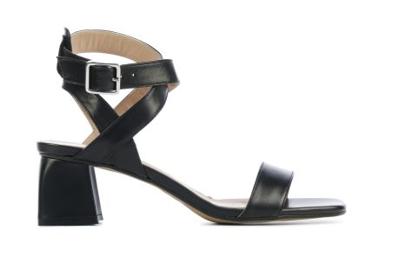 Mace Dames Sandalen in Leder (Zwart)