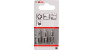 Bosch Accessories 2607001554 Kruis-bit PZ 1 C 6.3 3 stuk(s)