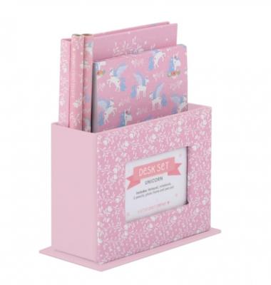 A Little Lovely Company schrijfset Eenhoorn junior papier roze 5 delig A Little Lovely Company schrijfset Eenhoorn junior papier roze 5 delig