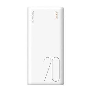 Romoss Simple 20 Dual USB Power Bank 20000mAh - Wit