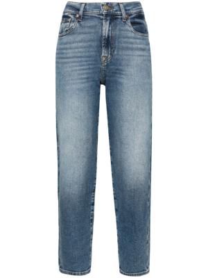 7 For All Mankind Cropped jeans - Blauw