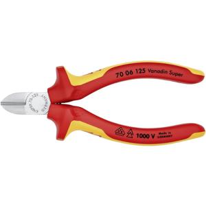 Knipex Knipex-Werk 70 06 125 VDE Zijkniptang Met facet 125 mm