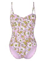 Tory Burch maillot de bain à fleurs - Rose