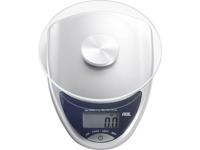 ADE KE736 keukenweegschaal Elektronische keukenweegschaal Blauw, Zilver Aanrecht