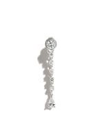 Anita Ko boucle d'oreille Olivia en or blanc 18ct ornée de diamants - Argent