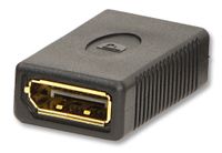 Lindy 41020 tussenstuk voor kabels DisplayPort Zwart - thumbnail