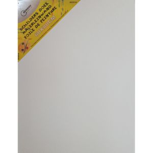 2x Canvas schilders doek 60 x 80 cm zware kwaliteit