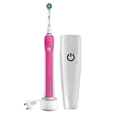 Oral-B PRO 750 CrossAction Oplaadbare Elektrische Tandenborstel Bonusverpakking Oral-B PRO 750 CrossAction Oplaadbare Elektrische Tandenborstel Bonusverpakking