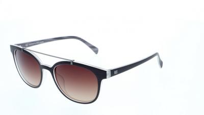 H.I.S zonnebril 78103 dames rechthoekig cat. 3 zwart/bruin