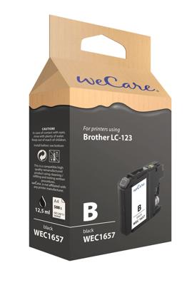 Wecare WEC1657 inktcartridge Zwart 1 stuk(s)