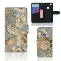 Hoesje voor Huawei P10 Lite Vintage Bird Flowers - thumbnail