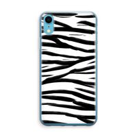 Zebra pattern: iPhone XR Transparant Hoesje