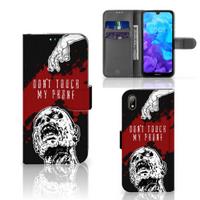 Huawei Y5 (2019) Portemonnee Hoesje Zombie Blood