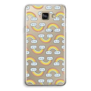 Regenboog: Samsung Galaxy A5 (2016) Transparant Hoesje