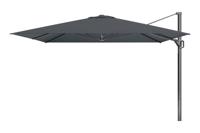 Platinum Challenger vierkante Zweefparasol T1 Premium 3,5x3,5 m. - Faded black