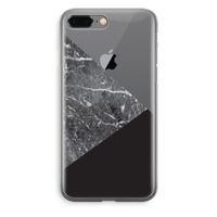 Combinatie marmer: iPhone 8 Plus Transparant Hoesje