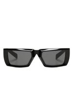 Prada Eyewear lunettes de soleil Runway à monture rectangulaire - Noir - thumbnail