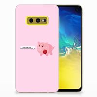 Samsung Galaxy S10e Telefoonhoesje met Naam Pig Mud