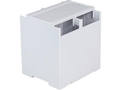 Axxatronic CDIB/6ST/D2-KIT-CON DIN-rail-behuizing Deksel grijs 106.2 x 100 x 31.9 Polycarbonaat Grijs 1 stuk(s)