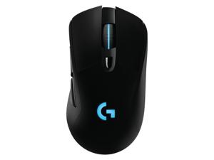 Logitech Gaming G703 Lightspeed Gaming-muis Radiografisch Optisch Zwart 6 Toetsen 16000 dpi Verlicht, Oplaadbaar, Wireless Charging, Gewichtsreductie