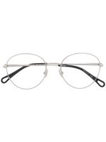 Chloé Eyewear lunettes de vue à monture ronde - Argent