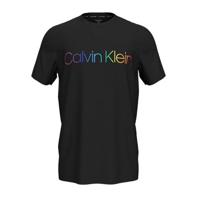 Calvin Klein t-shirt crew neck heren zwart - UB1 Calvin Klein t-shirt crew neck heren zwart - UB1