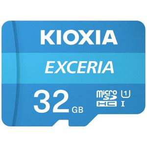 Kioxia EXCERIA microSDHC-kaart 32 GB UHS-I Schokbestendig, Waterdicht