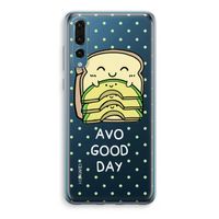 Avo Good Day: Huawei P20 Pro Transparant Hoesje - thumbnail