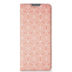 OPPO Find X5 Hoesje met Magneet Pattern Orange