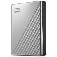 WD My Passport Ultra 4 TB (Compatibel met PC, Xbox en PS4, Software voor apparaatbeheer en back-up met wachtwoordbeveiliging, 256-bits AES-hardwareversleuteling) Zilver