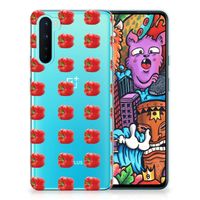 OnePlus Nord Siliconen Case Paprika Red