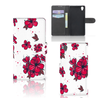 Sony Xperia Z1 Hoesje Blossom Red