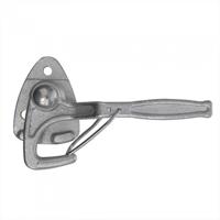 ProPlus klephaak nr.0 staal 14 cm rechts met opschroefoog