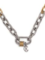 Charriol collier Forever Lock bicolore - Argent