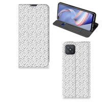 OPPO Reno4 Z 5G Hoesje met Magneet Stripes Dots - thumbnail