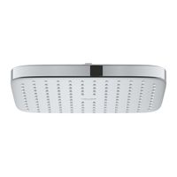 Grohe QuickFix Vitalio Comfort 250 hoofddouche vierkant 25x25cm chroom - thumbnail