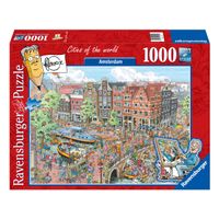 Ravensburger Fleroux: Amsterdam, 1000st. - thumbnail