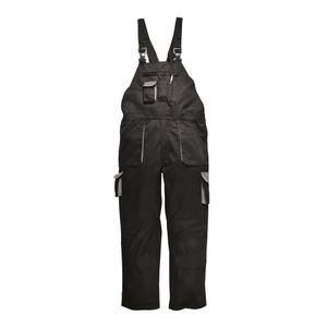 Portwest TX17 Contrast Bib & Brace Lined