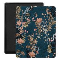 Lunso - Geschikt voor Kobo Aura edition 1 (6 inch) - Vegan saffiano leren sleepcover hoes - Urban Park