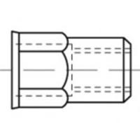 TOOLCRAFT TO-5444337 Popmoer M6 Staal 250 stuk(s)