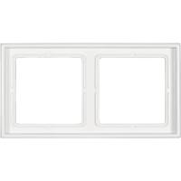 Jung LS 982 WW Frame 2-voudig LS 990 Alpine-wit 1 stuk(s)