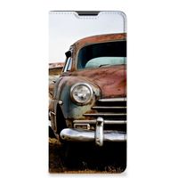 Motorola Edge 30 Pro Stand Case Vintage Auto - thumbnail