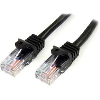 StarTech.com Cat5e patchkabel met snagless RJ45 connectors 1 m, zwart - thumbnail