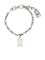 Dolce & Gabbana bracelet en chaîne à logo - Argent