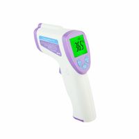 Easypix ThermoGun TG2 Contactthermometer Violet, Wit Voorhoofd Knoppen - thumbnail