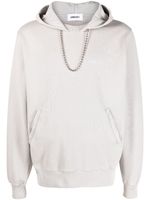 AMBUSH hoodie Ballchain en coton - Gris