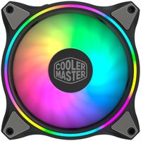 Cooler Master MasterFan MF120 Halo 3in1 Computer behuizing Ventilator 12 cm Zwart, Grijs - thumbnail