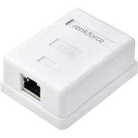 Renkforce Netwerkadapter Opbouw (op muur) CAT 5e Wit