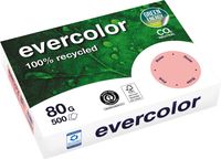 Clairefontaine Evercolor, gekleurd gerecycleerd papier, A4, 80 g, 500 vel, roze