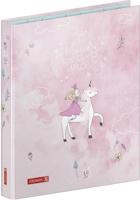 Brunnen ringband Dino 21 x 29,7 x 2 cm roze karton